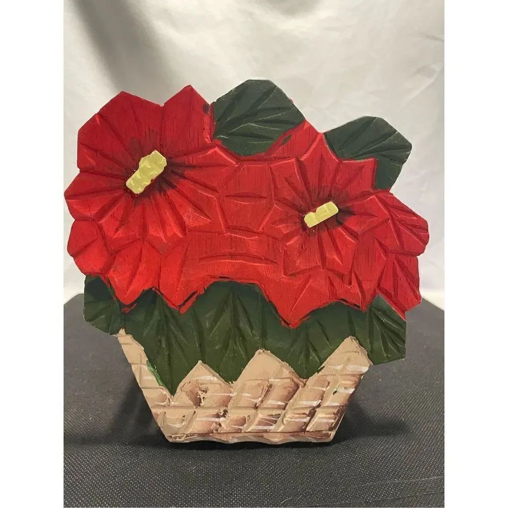 Hand crafted holiday basket